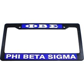 Phi Beta Sigma Plastic License Plate Frame [Car...