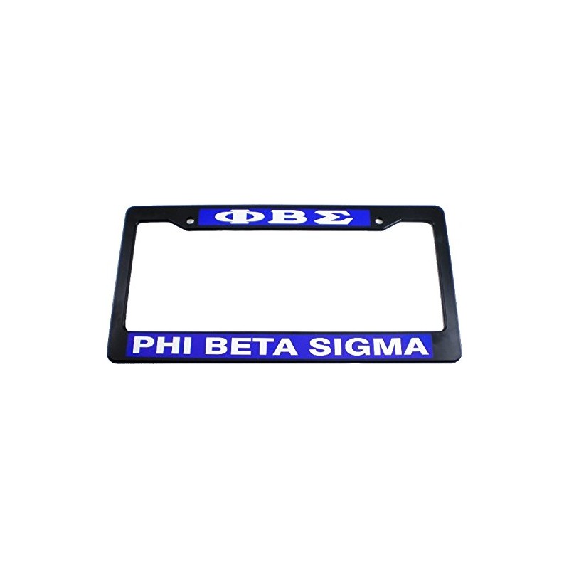 Phi Beta Sigma Plastic License Plate Frame [Car...