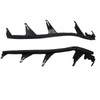 1 Pair Car Headlight Cover Gasket 63128384490 Strong Sealing Black