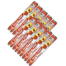 Energy Vital Glucose Candy 18 Tablets Peach Flavored Energy Candy, 10 Pieces, 42g / 에너지바이탈 포도당캔디 18정 복숭아맛 에너지 캔디, 10개, 42g