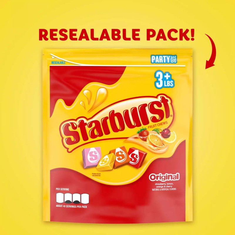 Mars Wrigley Confectionery US, LLC Starburst Original Fruit Chews Chewy