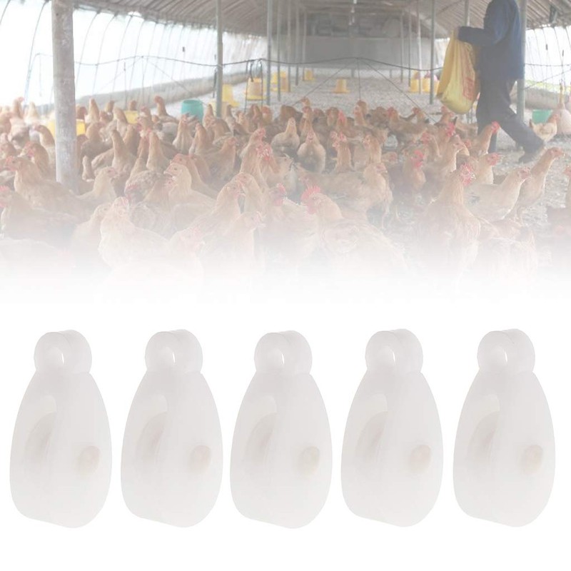 5 Pcs/Set Aquaculture Pulley Poultry Automatic Nylon Plastic Products Birds