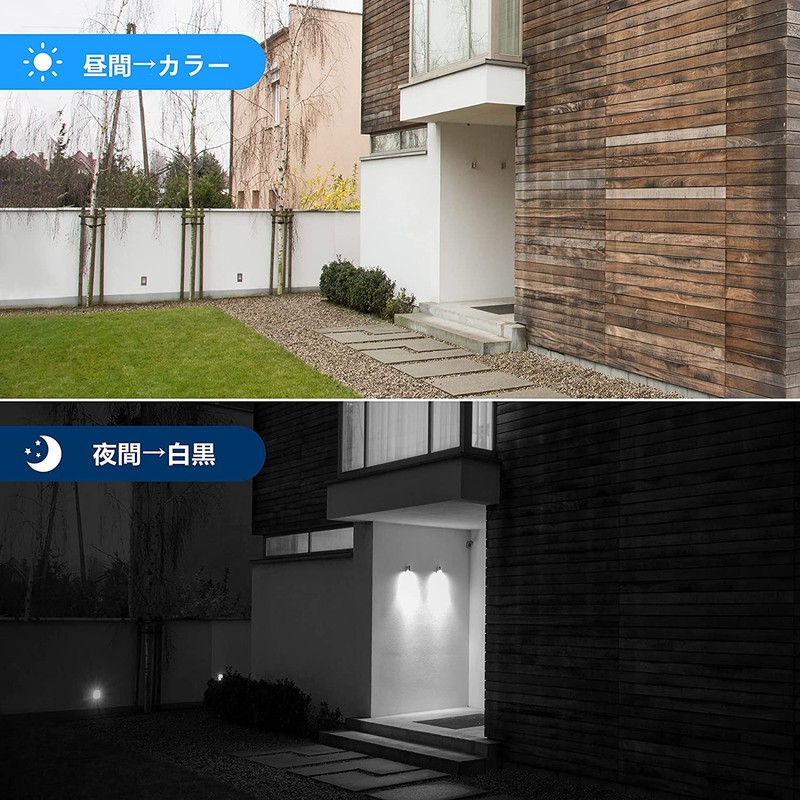 ZOSI 防犯カメラ 屋外 監視カメラ1080P 230万画素 アナログ/AHD/CVI/TVIカメラ 暗視撮影 赤外線24個 3.6MM広いレンズ IP67防水仕様