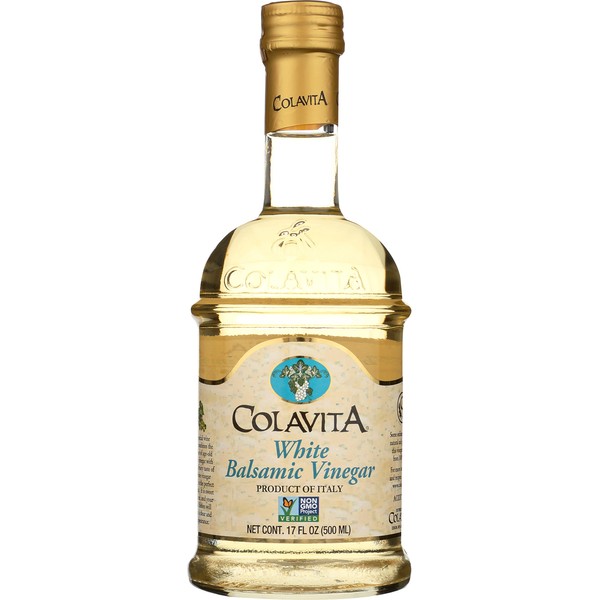 Colavita White Balsamic Vinegar, 17-Ounce Bottles (Pack of 6)