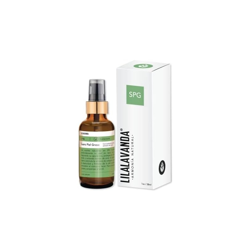 LilaLavanda – SPG Suero Facial Piel Grasa y Mixta –