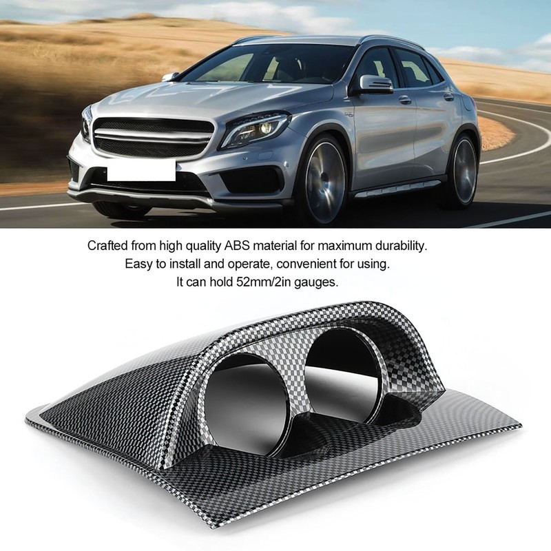2in Dash Gauge Pod Dual Hole Car Meter Mount Holder