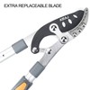 AIRAJ 27-41'' Extendable Anvil Loppers Heavy Duty with Compound Action,