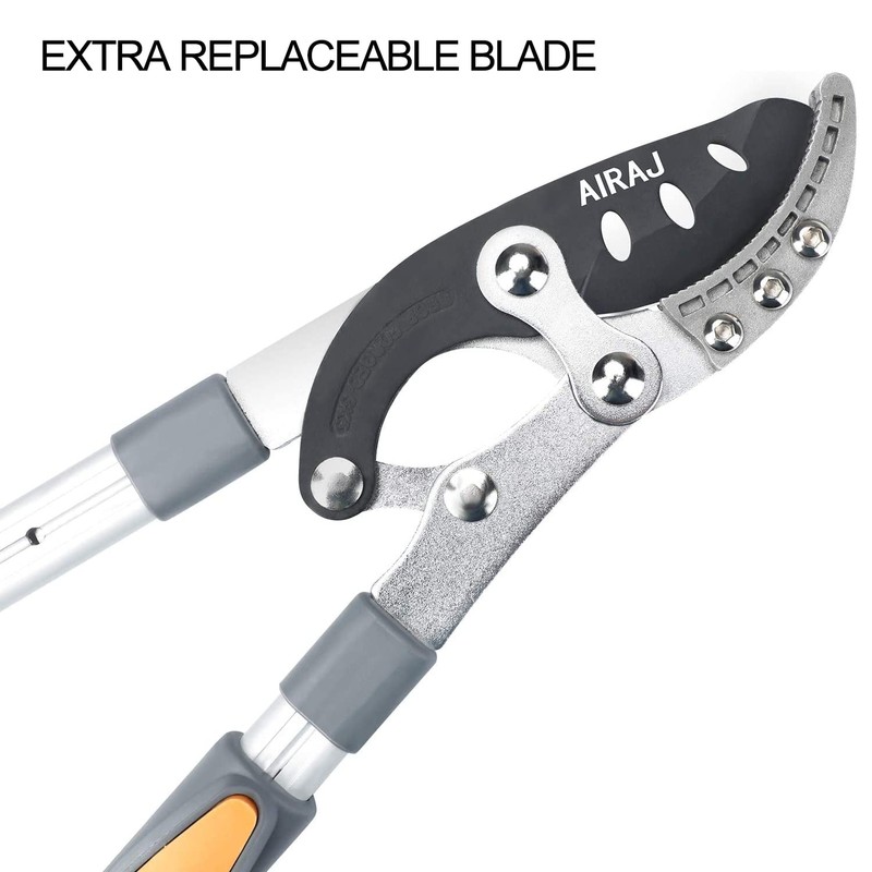 AIRAJ 27-41'' Extendable Anvil Loppers Heavy Duty with Compound Action,