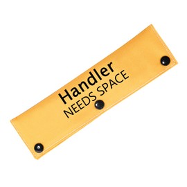 Handler Need Space/Not Dog Friendly Dog Leash Wrap Rescue Dogs Anxious Dogs Leash Sleeve Nervous Dog Leash Sleeve (Need -Space S)