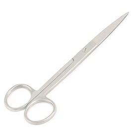OdontoMed2011 Stainless Steel Operating Scissors 6.5" Sharp Sharp Straight Economy Grade ODM