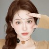LASHIDOL Brown False Eyelashes, 5 Pairs Natural Eye Center, Thin