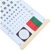 TOVINANNA 1 Set Vision Testing Eye Chart Portable Eye Exam