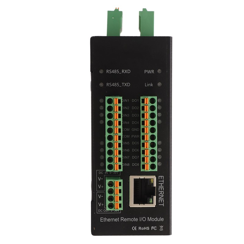 M160T Ethernet Remote IO Module for Modbus to TCP 8
