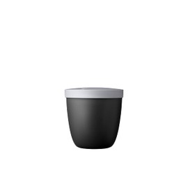 Mepal Snackpot Ellipse, Practical Container for Storing and Transporting Food, Freezer and Dishwasher Safe, 500 ml, Limited Edition/Black Edition