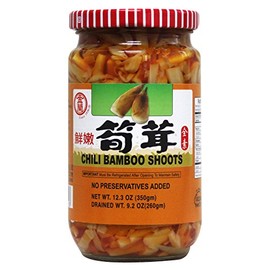 Crispy Chili Bamboo Shoot - 12.3oz (1 Pack)