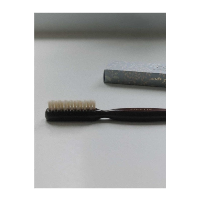Natural bristle fine hair brush / 천연모 잔머리 브러쉬