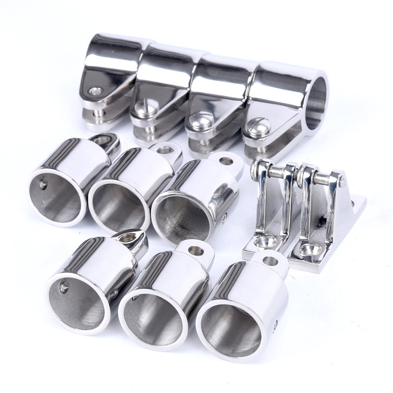 Amarine Made Bimini Top Hardware, 12 Pcs Bimini Top Fittings