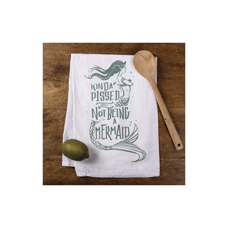 Primitives by Kathy, Cotton Dish Towel, Kinda Pissed About Not