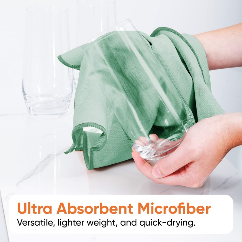 Superio Microfiber Window Cleaning Cloth, Mirror & Glass Miracle Cloth