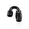 NGR 180 Degree AN Fitting | Black Anodized Aluminum Swivel
