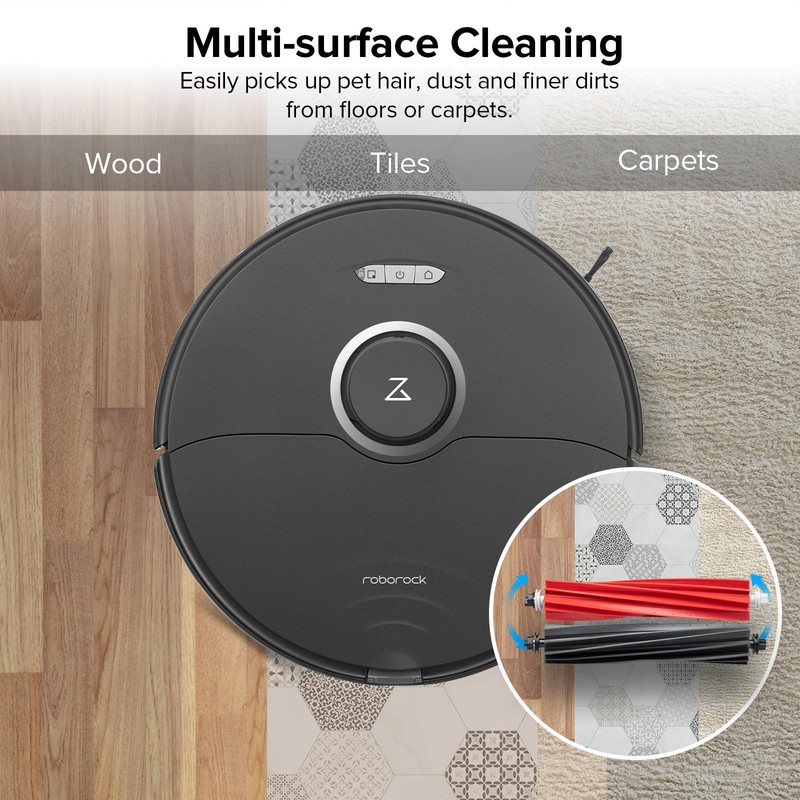 roborock Dual Main Brush Replacement for S8, S8+, Q5 Pro,