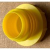 AL-KO Secure Receiver Caps (Pack of 5) (One Size) (Yellow)