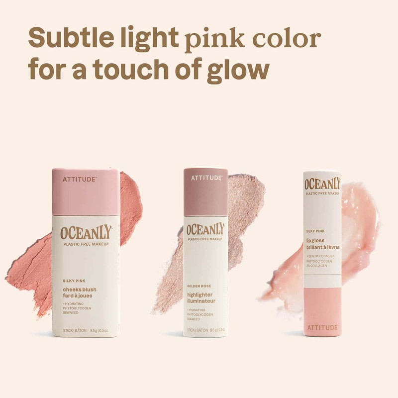Oceanly Silky Pink Gift Set, 3 Items