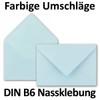 NEUSER PAPIER 75x envelopes in baby blue 80 g/m² envelopes