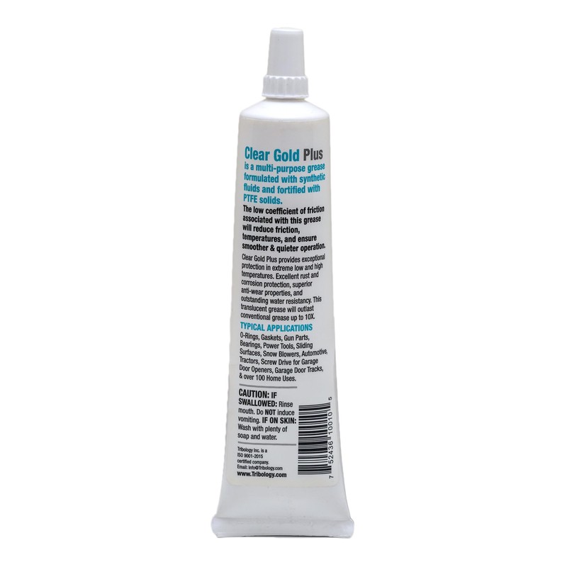 TTL Clear Gold Plus PTFE Grease, Clear, 3.5 oz –
