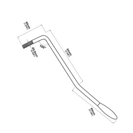 harpfeas 6 MM Thread Tremolo Arm Electric Guitar Tremolo Arm Thread Metal Single Tremolo Arm Whammy Bar with Tip for Stratocaster Electric Guitar Tremolo System (Mixed Color)