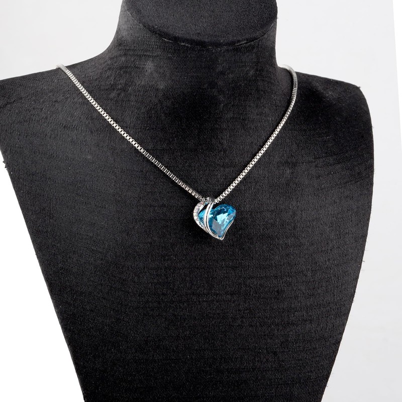 FUSTMW Daughter in Law Necklaces from Mother in Law Heart