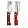 2 Pack Multifunctional Vegetable Peeler, Stainless Steel Vegetable Peeler for