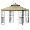 Garden Winds Replacement Canopy Top Cover for The Classic Scroll