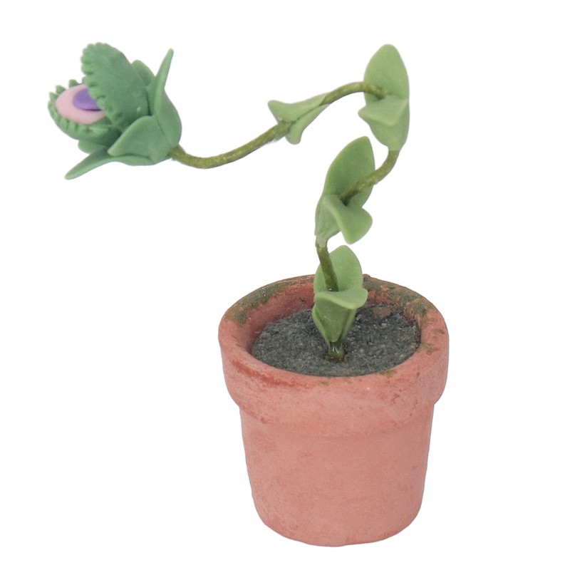 Mini Dollhouse Plant Simulation Realistic Vivid Portable Dollhouse Miniature Potted