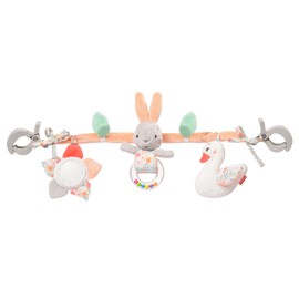 Fehn Safari Pram Chain / Clip Toy - 074550 Swan Lake Swan Lake