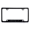 Dodge SRT Black Solid Metal License Plate Frame Tag Holder