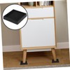 LALAFINA Multi Function Rubber Furniture Coaster Square Leg Pads for