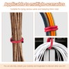 Ninehaoou 20 Pcs 17 Inch EVA Foam Twist Rubber Ties