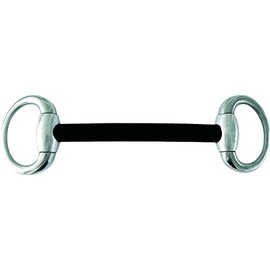 Sprenger 4086013556 Eggbutt Snaffle Curb Bit Hard Carbon 56