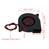 logyues 5 Pack 5015 24V Turbine Turbo Blower Fan Dual