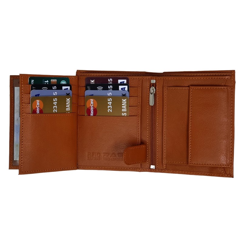 Soft Genuine Leather Wallets for Men | RFID Blocking Card