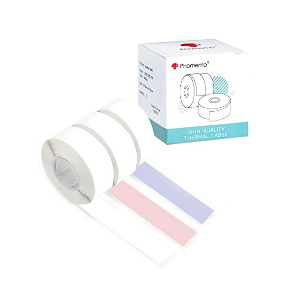 Phomemo Q31 Q32 Q30S Q30 Label Maker Tape, Black on