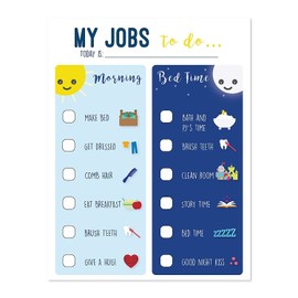 Routine Chart for Kids, Chart for Morning and Bedtime, Responsibility Chart, Home and Teaching Resource, Skills Development for Kids, Behavior Chart for Kids, Morning and Evening Routine