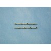 RACTIVE 3 Hole Stanchion, Brass 20mm (Pk10) (RMA66320)