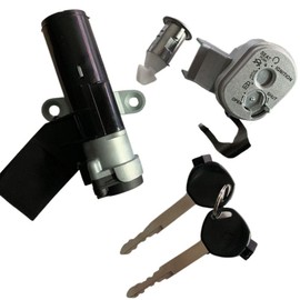 one+lifestyle Key Cylinder Main Key Set Today AF61 Dio AF62 Shutter Cover with Spare Key for HONDA Honda Motorcycle Motorcycle Cab Specifications Custom Parts Outside