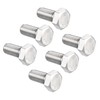 sourcing map M14 Hex Bolt M14-2 x 30mm 304 Stainless