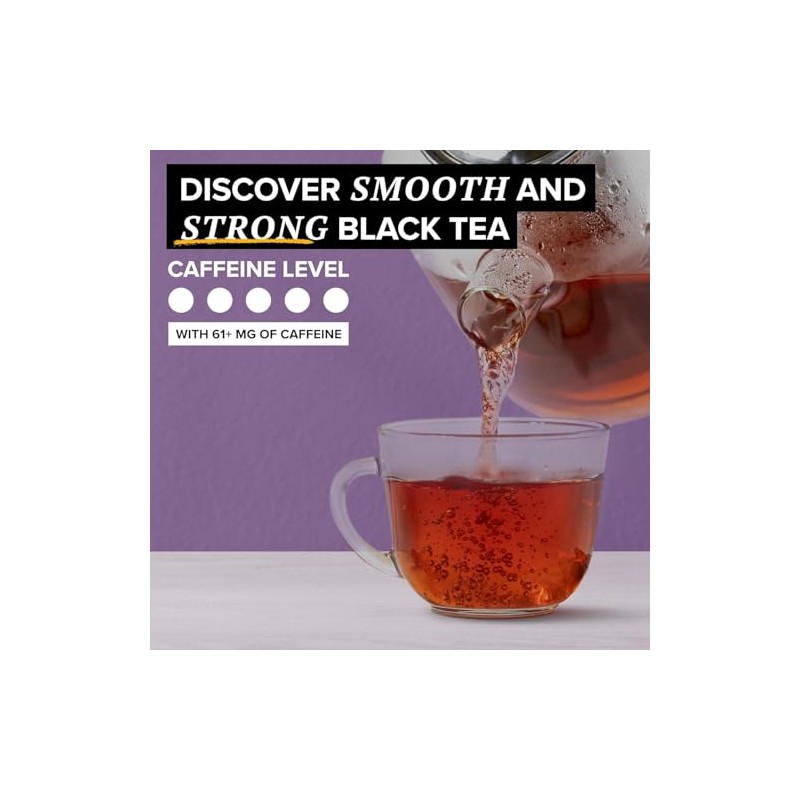 TAZO Organic Earl Grey Black Tea Bags with Bergamot Flavor