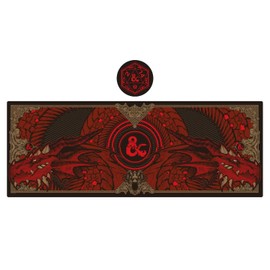 Dungeons & Dragons Gaming Mat and Coaster Set