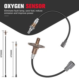 QIJIAUTO O2 Oxygen Sensor Upstream Downstream Compatible with 1998-2000 for Toyota for RAV4 SG1839, 234-4624