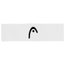 HEAD Headband - Tennis Sweatbands for Women and Men - Sweat Absorption Bands, White